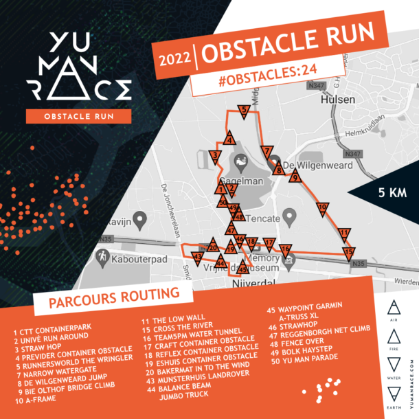 parcours obstacle run 5 kilometer 2022