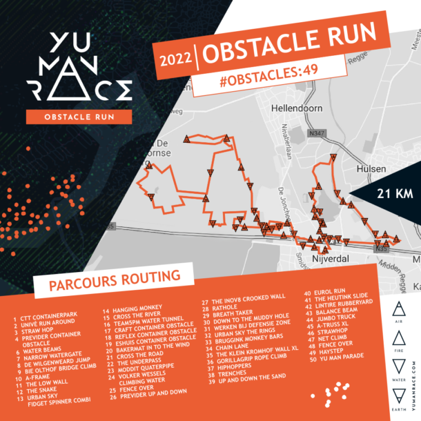 parcours obstacle run 21 kilometer 2022