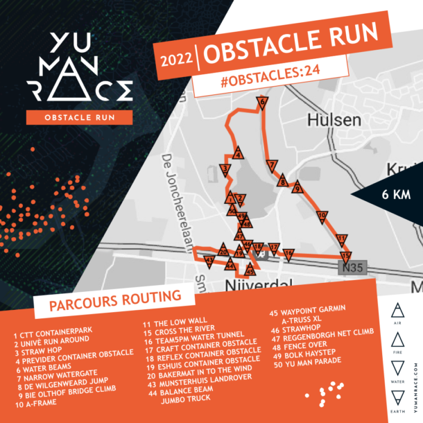 parcours obstacle run 6 kilometer 2022