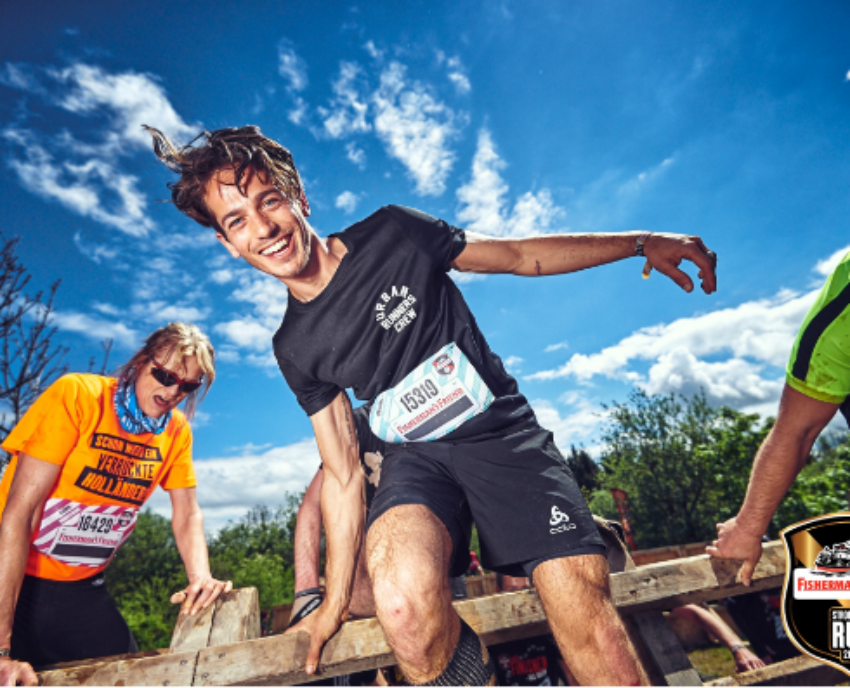 deelneemster yu man race obstacle run