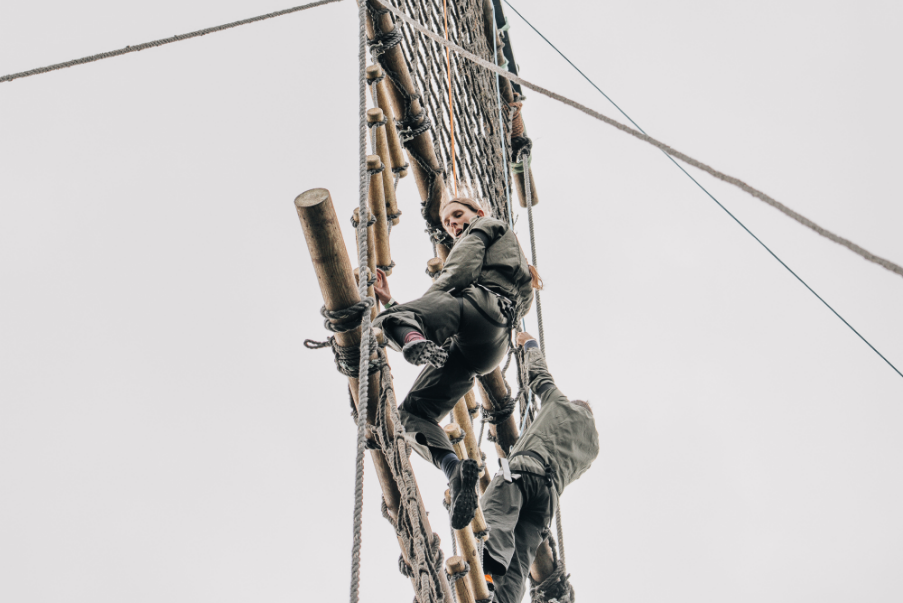 Klimmen 25m hoog In Yu Man