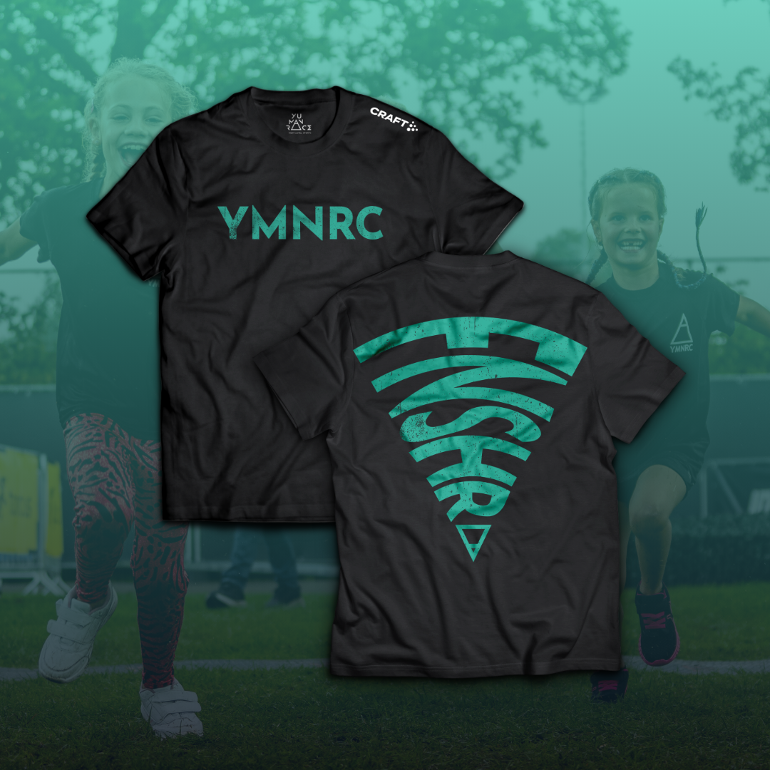 FINISHER SHIRT | KIDS OBSTACLE RUN BLACK/BLUE