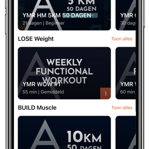 YU MAN TRAINER APP 50 DAGEN