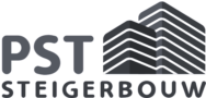 Logo PST Steigerbouw Wit