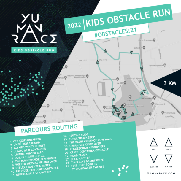 parcours kids obstacle run 3 kilometer 2022